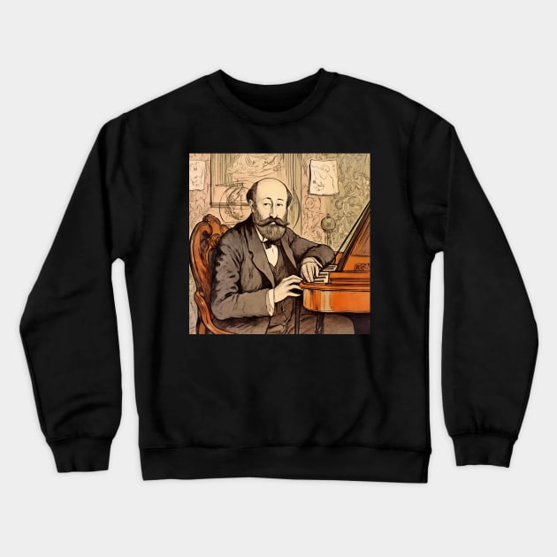 Camille Saint-Saëns Crewneck Sweatshirt by ComicsFactory